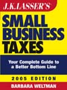 J.K. Lasser's<small>TM</small> Small Business Taxes